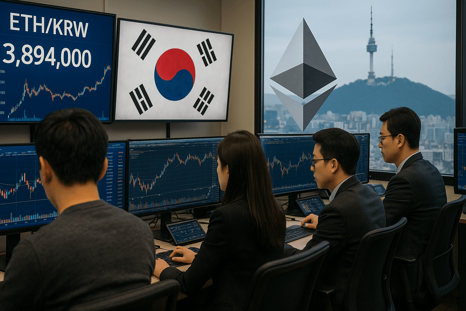 Are Korean Retail Traders Propping Up ETH Treasuries?