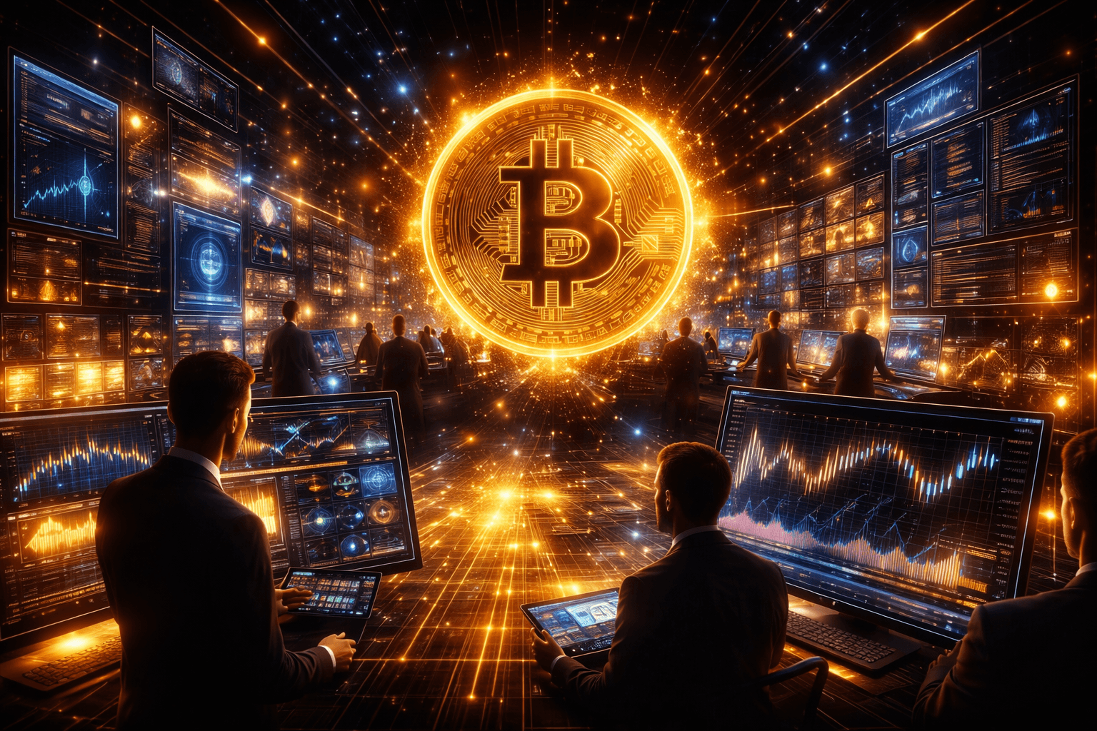 Bitcoin Near $75K Again