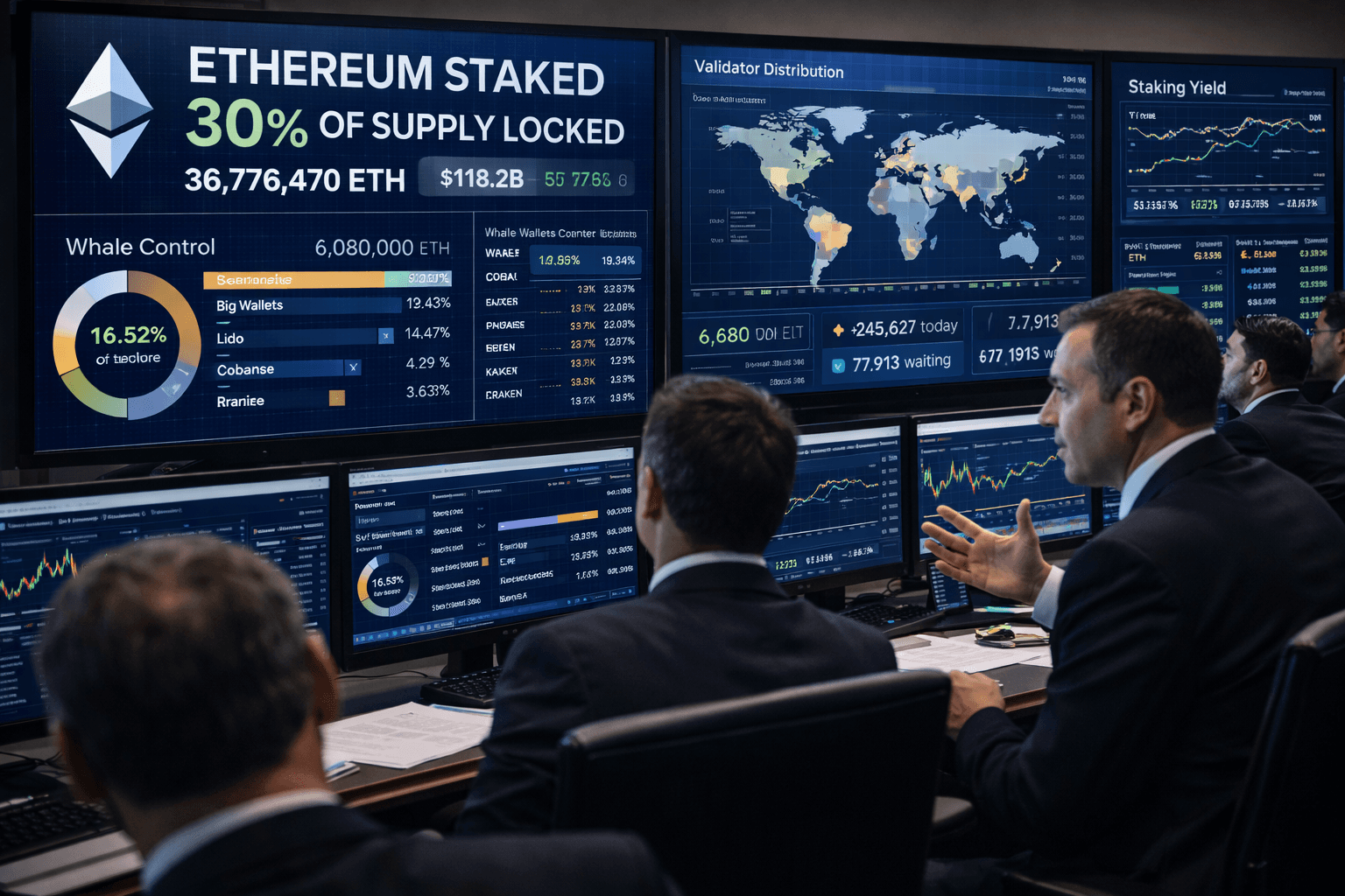 Why 30 Percent of Ethereum Is Now Staked and What One Whale Might Be Skewing the Signal