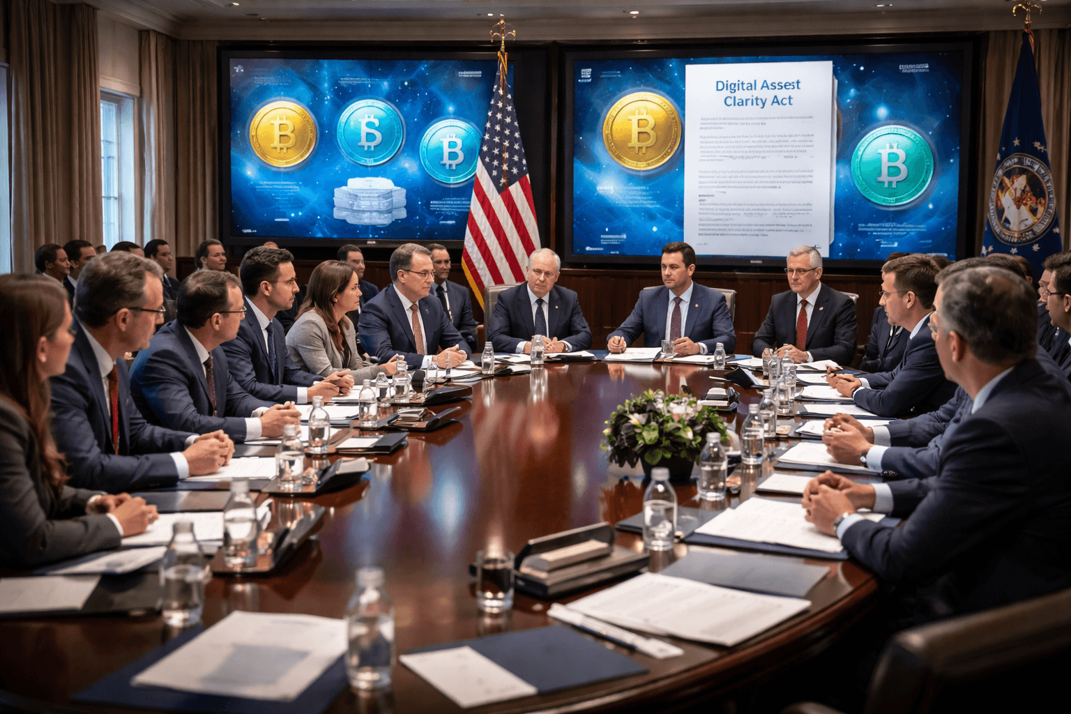 White House Meeting and the CLARITY Act