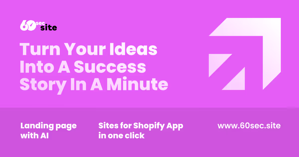 60secsite screenshot