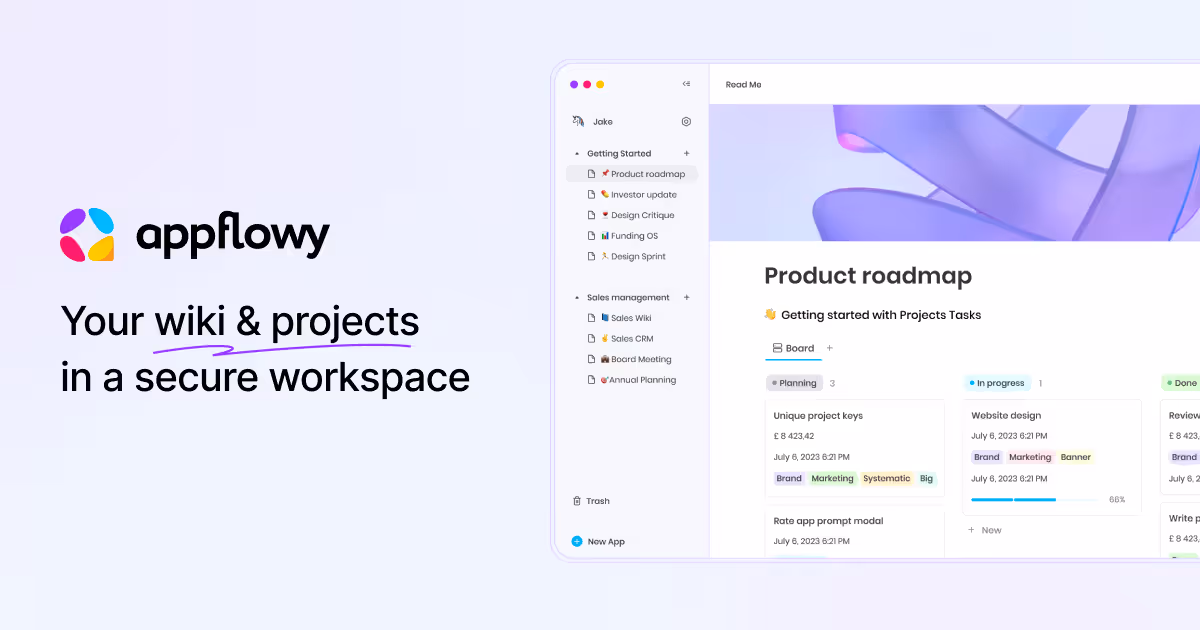 AppFlowy.IO screenshot