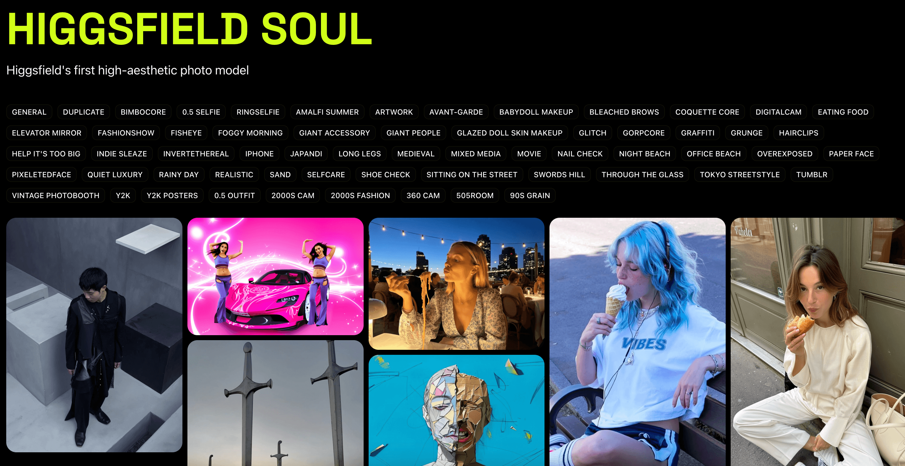 Higgsfield Soul screenshot