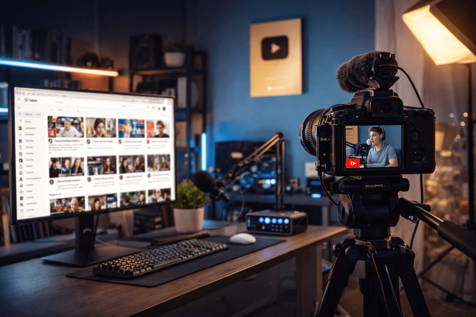 YouTube’s Creator Future Is Starting to Look Less Like Hollywood and More Like a High End Home Studio Economy